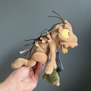 NWT A Bug's Life P.T. Flea Bean Bag Plush Disney‎ Store 8" Embroidered Eyes T2